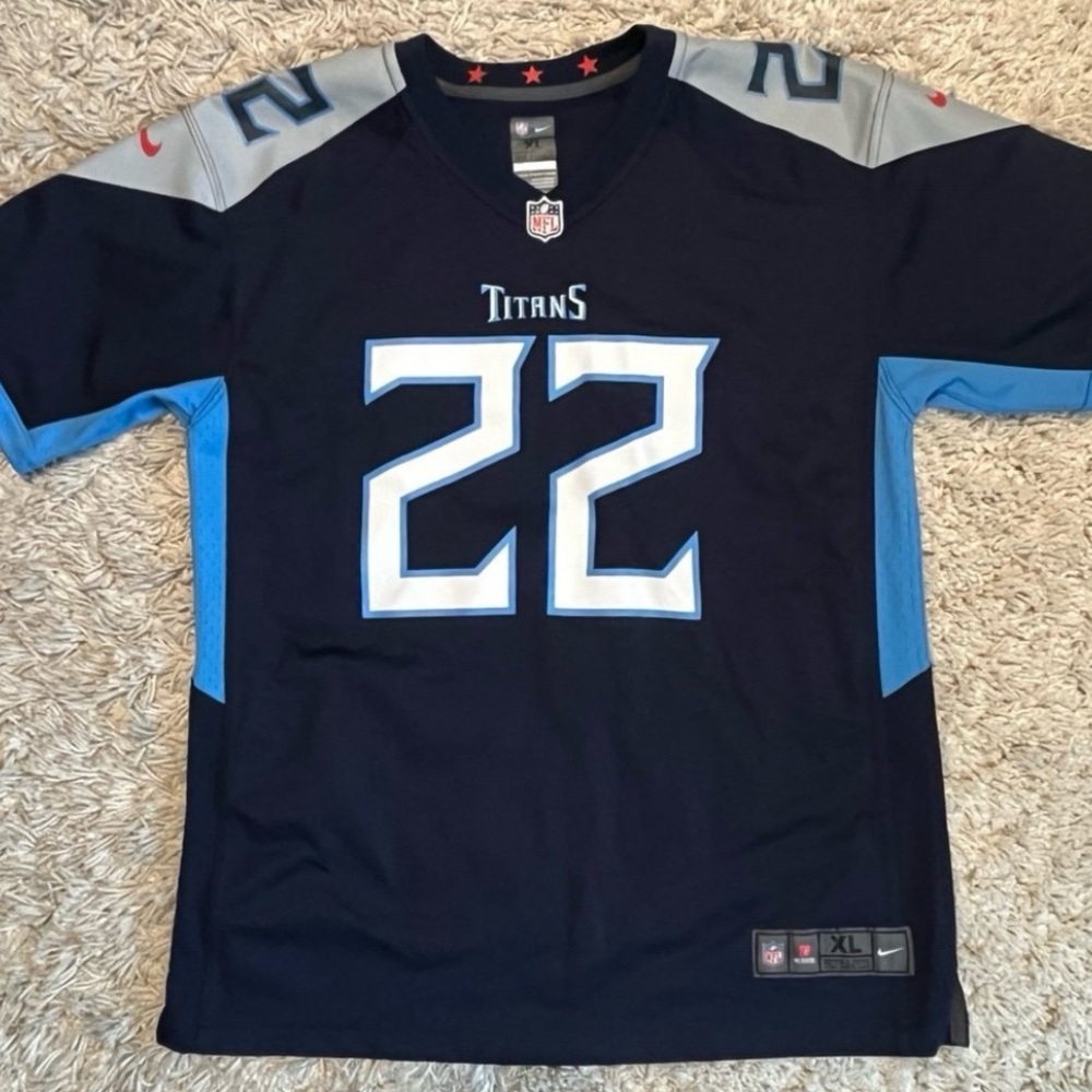 Nike Youth Tennessee Titans #22 Derrick Henry NFL Football Jersey